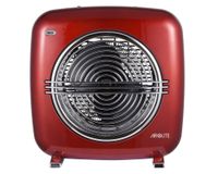 Termo ventilador vintage HT Retro 2000 W rojo