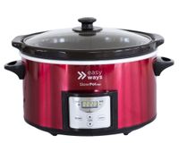 Olla eléctrica 3.8 litros Slow Pot Mini rojo