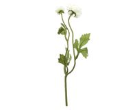 Flor artificial Ranúnculo doble blanco The Garden.