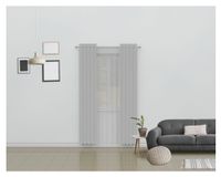 Cortina sunout + velo 140x230 cm gris claro Cotidiana