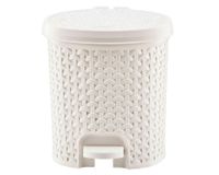 Basurero 11.5 litros Símil ratán Cotidiana