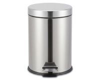 Basurero 2.8 litros pedal cromado Cotidiana.