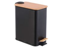 Cesto basura Bamboo negro 4.4 litros