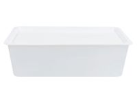 Caja organizadora blanco plástica 13 lt