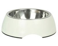 Plato mascota 17 cm blanco BRNX