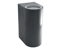 Aplique exterior 2L GU10 gris Megabright