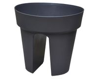 Macetero ranura balcón grafito Outzen