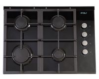 Encimera a gas 4 quemadores Crystal