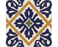 Vinilo adhesivo 20x20 cm Málaga 12 unidades