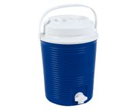 Termo agua 7.6 litros con dispensador azul