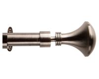 Barra cortina extensible 120/210 cm Alfil plateado Dib