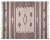 Alfombra 160x230 cm Handwoven Eco Ethnic D2 taupe Dib