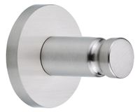 Percha simple Moon gris mate Tesa