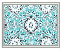 Alfombra de cocina 40x60 cm Mandala tradicional calipso