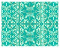 Alfombra de cocina 50x70 cm Mandala tradicional verde esmeralda