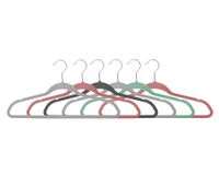 Colgador Terciopelo 6 unidades Cotidiana