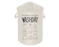 Hamper Canvas letras Cotidiana