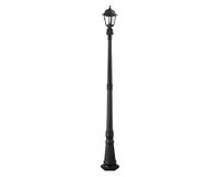 Farol pie 4 caras 60W E27 1L exterior