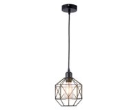 Lámpara colgar 1L E27 Vintage octágono