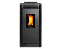Calefactor pellet 9.1 kW Black Vision 02304 negro