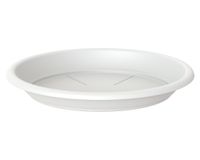 Plato 22 cm plástico Capri blanco