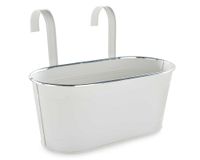 Maceta colgante ovalada 25x11.5x13 cm