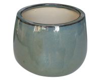 Maceta cerámica L Jade verde