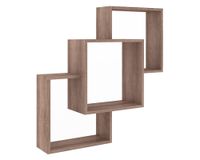 Repisa Triple cubo café