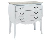 Cómoda Provenzal 3 cajones 76x74x37 cm