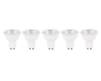 Ampolleta LED 6W GU10 luz fría 5 unidades
