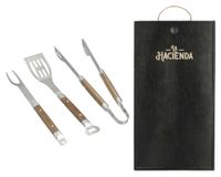 Set utensilio para asado 4 piezas