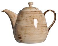 Tetera porcelana 1 litro degradé beige