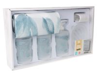 Set accesorios baño Hojas