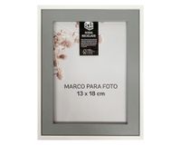 Marco para foto 13x18 cm D2 gris