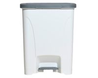 Basurero pedal 25 lt plástico