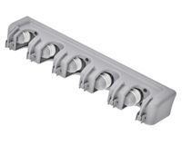 Organizador aseo pared 5 espacios y ganchos