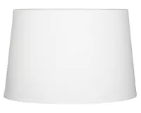 Pantalla lámpara blanco 25 cm