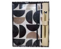 Libreta + lápiz metálico Engraving