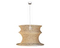 Lámpara colgar 60W E27 1L Bohosoul triple natural