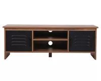 Rack TV Lucca natural/negro