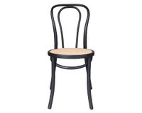 Silla Cora negro/natural