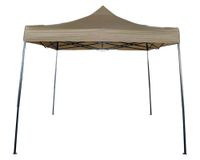 Toldo gazebo plegable taupe 3x3 m