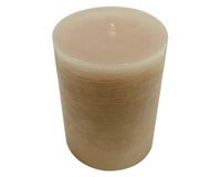 Vela Pilar beige 9x6.8 cm