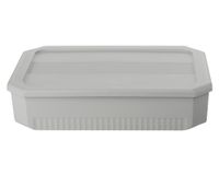 Caja organizadora Octagonal gris 8 litros