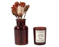 Vela + flores decorativas The Gift