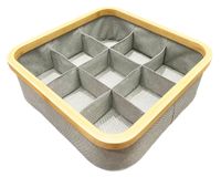 Organizador clóset 9 divisiones tela