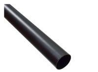 Barra cortina 1 1/2'' 1,0 m negro Darkness