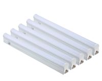 Tubo Led T5 con base 5W 30 cm luz neutra 5 unidades