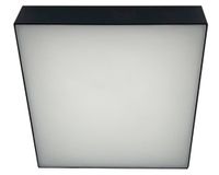 Panel Led cuadrado 22W luz fría Ultra liviano negro