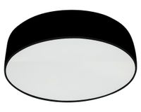 Panel Led redondo 22W 16.5 cm luz fría Ultra liviano negro
